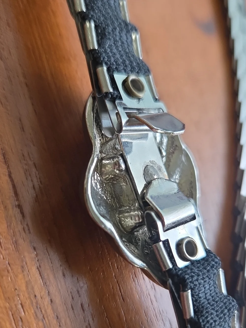 1970s Disco Expandable Silver Belt